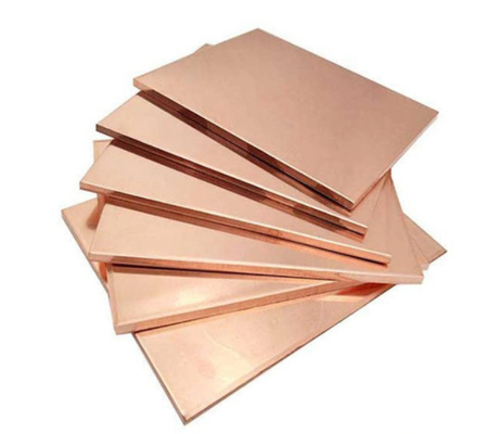 4X8 Red Brass T2 Copper Cathode Plate Sheets Customized 99.9% Pure Bronze
