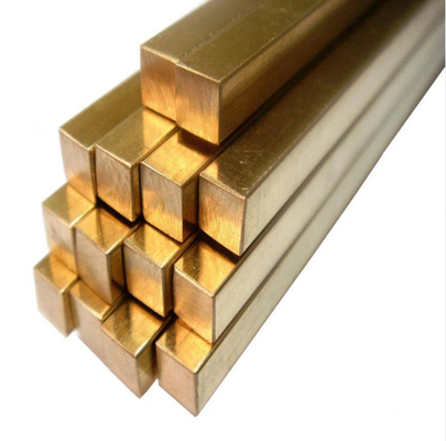 C18980 C15715 Copper Flat Rod 8mm 99.99% Pure Square Copper Bar Strips Brass Rod