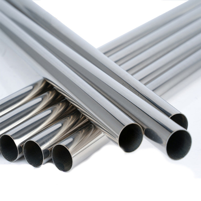 Welded Seamless Stainless Steel Tube Pipe ASTM 201 304 316L 410 For Decoration