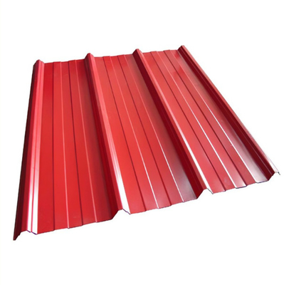 Weather Resistance Metal Roofing Sheet Color CoatedPPGI Roofing Tile 1050mm
