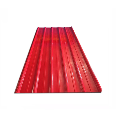 Painted Metal Roofing Sheet Hot DIP Galvanized Zinc Coated Corrugated Roof Panel